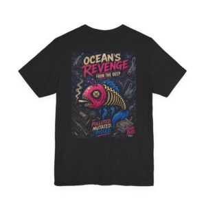 Ocean's Revenge BONEFISH Tee - Skeleton Fish Graphic T-Shirt