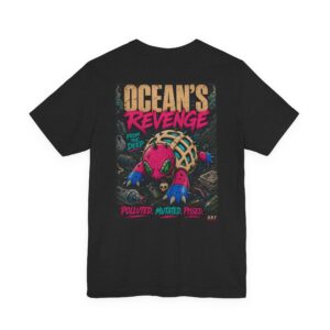 Ocean's Revenge SHELL Tee - Mutant Sea Turtle Graphic T-Shirt